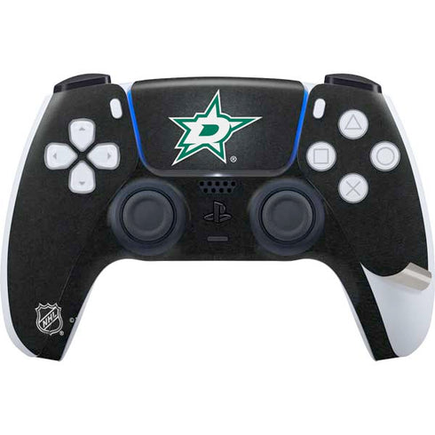 NHL Dallas Stars Black Background PS5 Pro Disk Bundle Skin