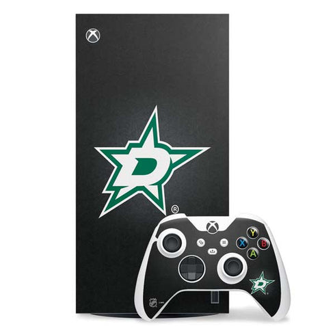 NHL Dallas Stars Black Background Xbox Series X Skins