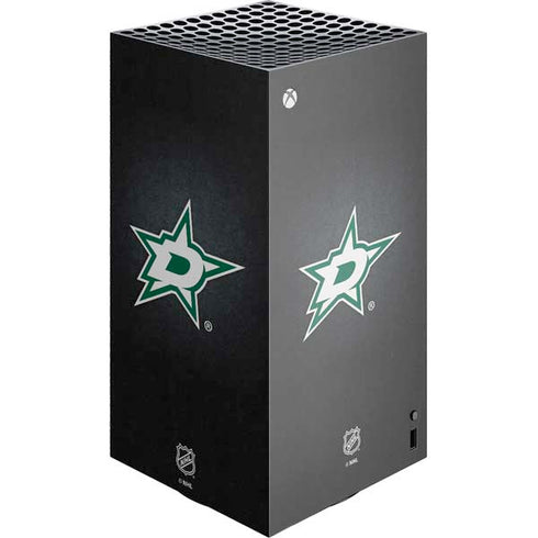 NHL Dallas Stars Black Background XBox Series X Digital Edition Console Skin