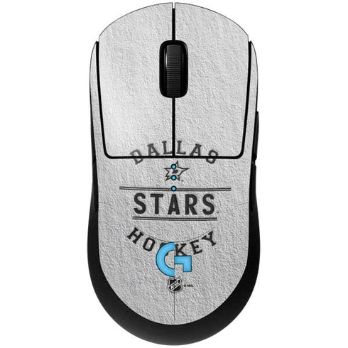 NHL Dallas Stars Black Text G Pro Wireless Gaming Mouse Skin