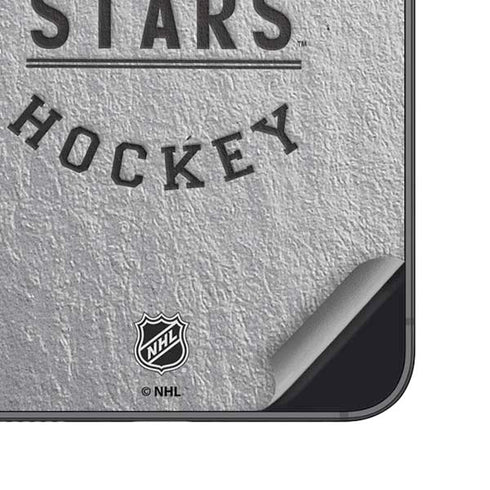 NHL Dallas Stars Black Text Galaxy A16 5G Skin