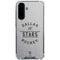 NHL Dallas Stars Black Text Galaxy A36 5G Clear Case
