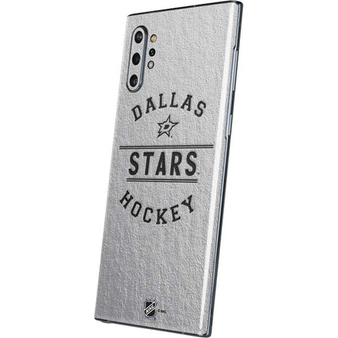 NHL Dallas Stars Black Text Galaxy Note 10 Plus Skin