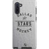 NHL Dallas Stars Black Text Galaxy Cases