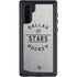 NHL Dallas Stars Black Text Galaxy Cases