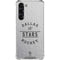 NHL Dallas Stars Black Text Galaxy S24 FE Clear Case