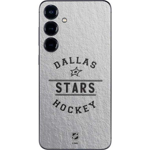 NHL Dallas Stars Black Text Galaxy S25 Plus Skin