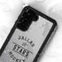 NHL Dallas Stars Black Text Galaxy S24 Plus Waterproof Case