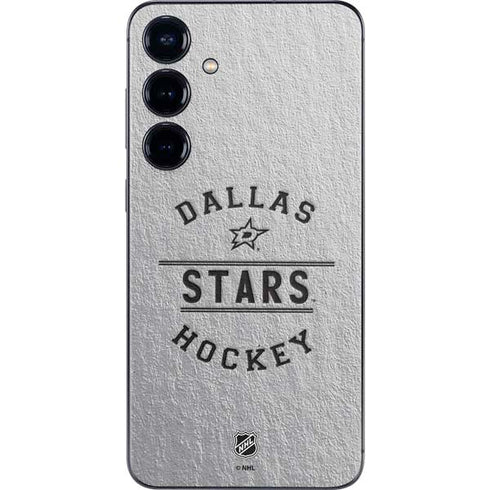 NHL Dallas Stars Black Text Galaxy S24 Skin