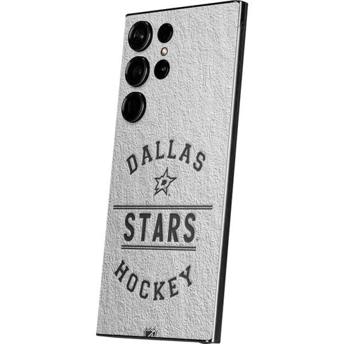 NHL Dallas Stars Black Text Galaxy S25 Ultra Skin