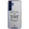 NHL Dallas Stars Black Text Galaxy S25 Clear Case
