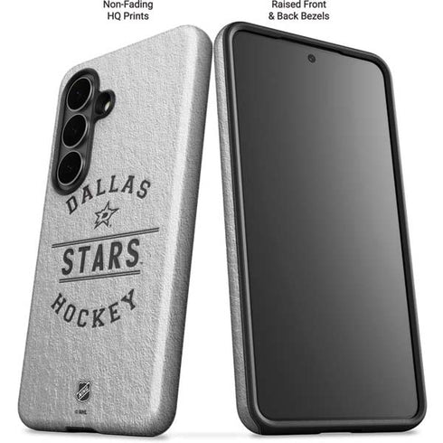 NHL Dallas Stars Black Text Galaxy S26 Plus Impact Case