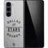 NHL Dallas Stars Black Text Galaxy Z Fold5 5G Skin