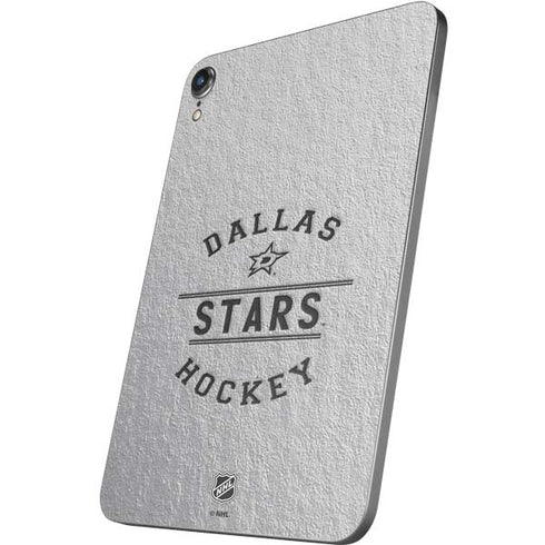 NHL Dallas Stars Black Text Apple iPad Mini Skin