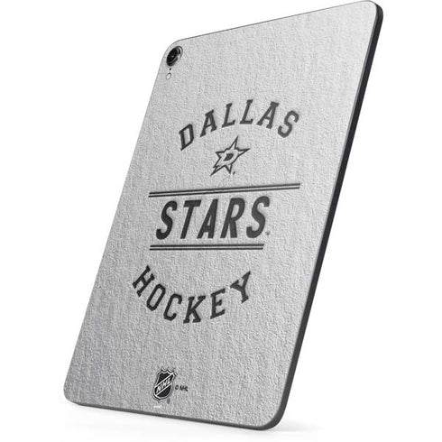 NHL Dallas Stars Black Text Apple iPad Pro Skin