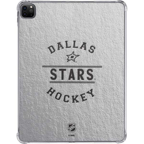 NHL Dallas Stars Black Text iPad Pro 11in (2024) Clear Case