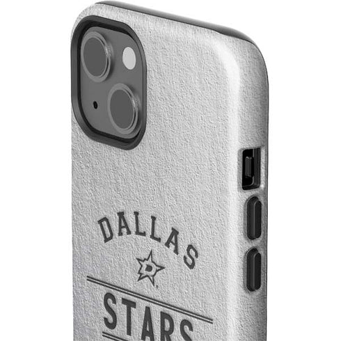 NHL Dallas Stars Black Text iPhone 15 Impact Case