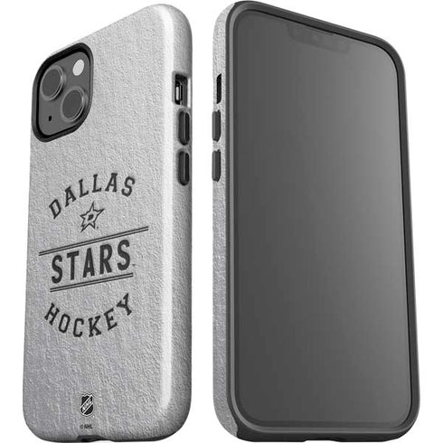 NHL Dallas Stars Black Text iPhone 15 Impact Case