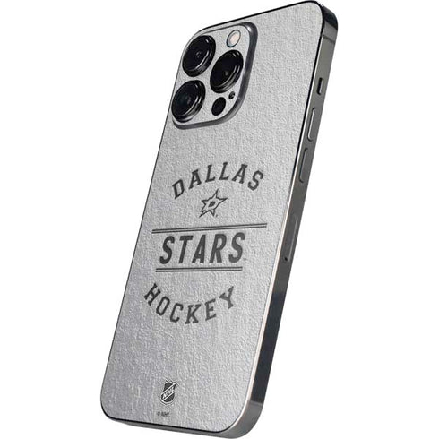 NHL Dallas Stars Black Text iPhone 15 Pro Max Skin
