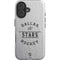 NHL Dallas Stars Black Text iPhone 16 Magsafe Impact Case