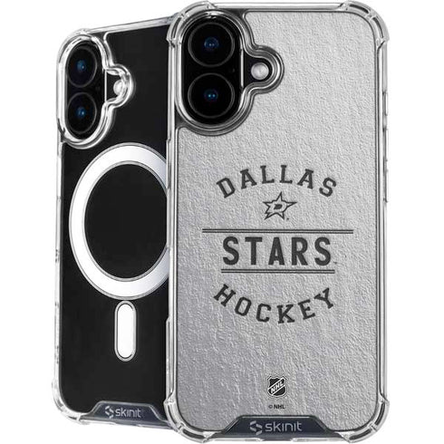 NHL Dallas Stars Black Text iPhone 16 Plus MagSafe Case