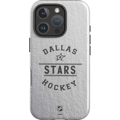 NHL Dallas Stars Black Text iPhone 16 Pro Max Impact Case
