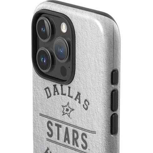 NHL Dallas Stars Black Text iPhone 16 Pro Max Impact Case