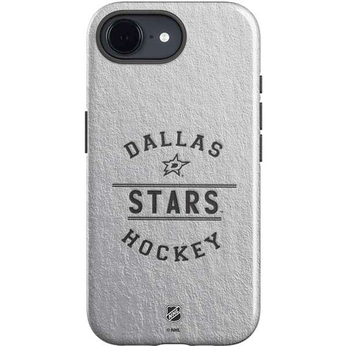 NHL Dallas Stars Black Text iPhone 16e Impact Case