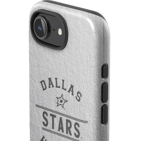 NHL Dallas Stars Black Text iPhone 16e Impact Case