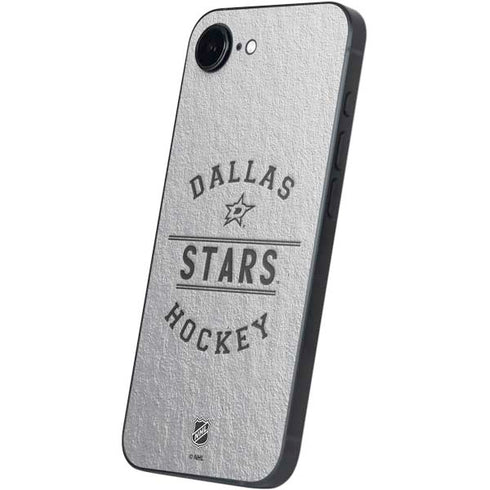 NHL Dallas Stars Black Text iPhone 16e Skin