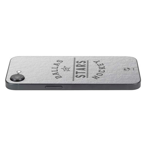 NHL Dallas Stars Black Text iPhone 16e Skin