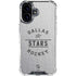 NHL Dallas Stars Black Text iPhone 17 Clear Case