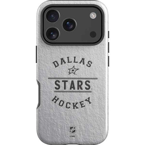 NHL Dallas Stars Black Text iPhone 18 Pro Impact Case