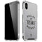 NHL Dallas Stars Black Text iPhone X/XS Clear Case