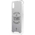 NHL Dallas Stars Black Text iPhone XS Clear Case