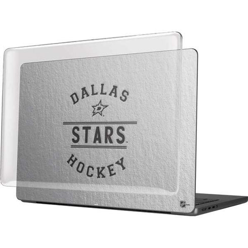 NHL Dallas Stars Black Text MacBook Pro 14in (2021-24) Case plus Skin