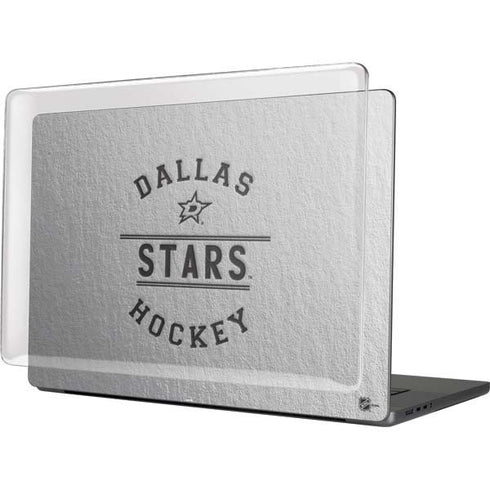 NHL Dallas Stars Black Text MacBook Cases