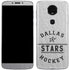 NHL Dallas Stars Black Text Moto E5 Plus Skin