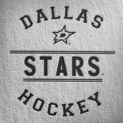 NHL Dallas Stars Black Text Moto G6 Skin
