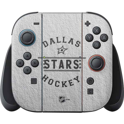 NHL Dallas Stars Black Text Nintendo Switch 2 (2025) Joy-Con Controller Skin