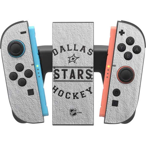 NHL Dallas Stars Black Text Nintendo Switch 2 (2025) Joy-Con Controller Skin