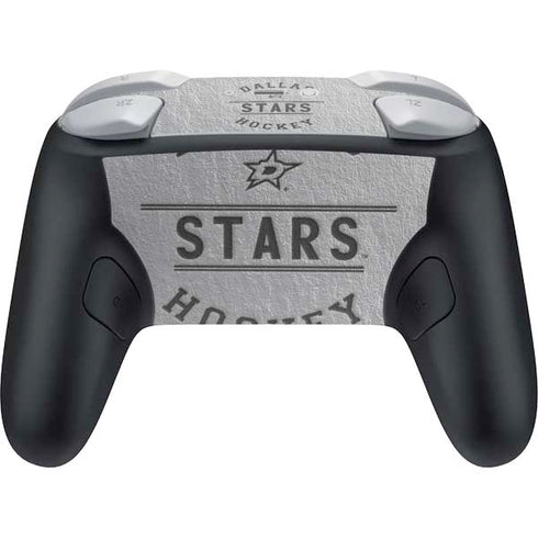 NHL Dallas Stars Black Text Nintendo Switch 2 (2025) Pro Controller Skin