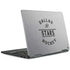 NHL Dallas Stars Black Text Notebook 9 Pro 13in (2017) Skin