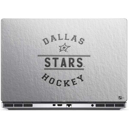 NHL Dallas Stars Black Text Dell Precision Skin
