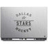 NHL Dallas Stars Black Text Dell Precision Skin