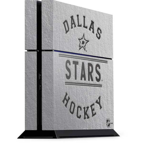 NHL Dallas Stars Black Text PlayStation PS4 Skins