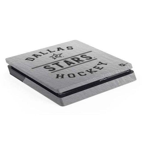 NHL Dallas Stars Black Text PS4 Slim Skin