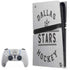 NHL Dallas Stars Black Text PlayStation PS5 Skins