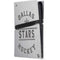 NHL Dallas Stars Black Text PS5 Pro Console Skin