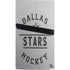 NHL Dallas Stars Black Text PS5 Pro Console Skin